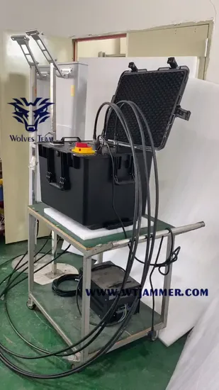 High Power Pelican Case Portable Military Phone Jammer with Build